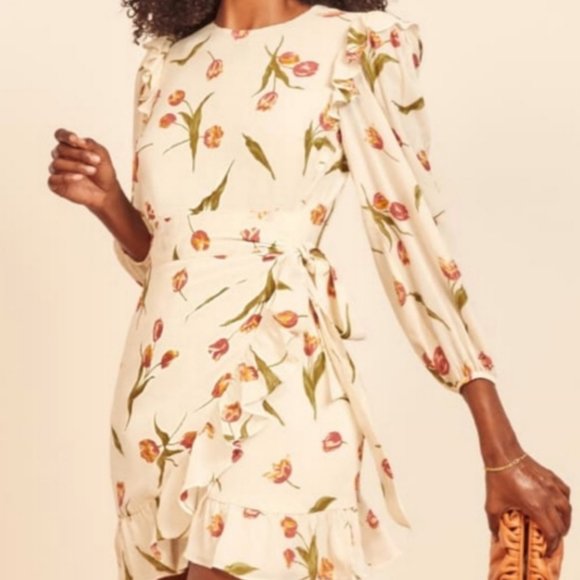 Reformation Quest Tulip Dress - NWT - Picture 11 of 13
